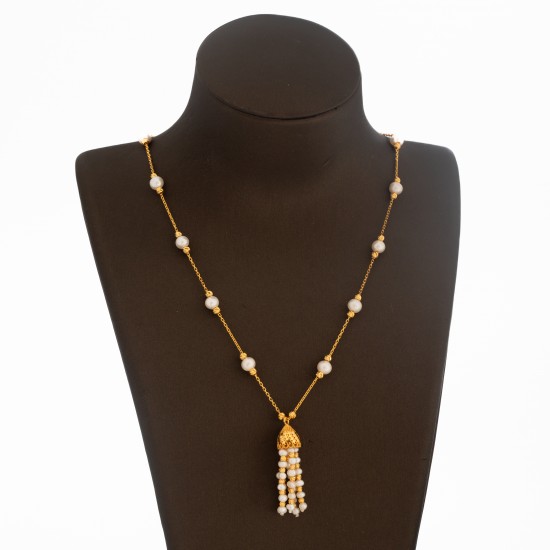 NK2055 عقد اللؤلؤ (لآلئ "اشكال متعددة") NK2055 عقد اللؤلؤ (لآلئ "اشكال متعددة")