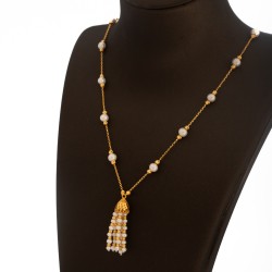 NK2055 عقد اللؤلؤ (لآلئ "اشكال متعددة")