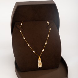 NK2055 عقد اللؤلؤ (لآلئ "اشكال متعددة")