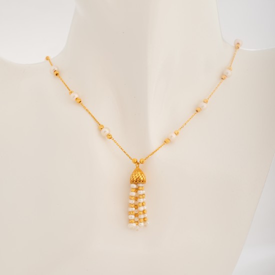 NK2055 عقد اللؤلؤ (لآلئ "اشكال متعددة") NK2055 عقد اللؤلؤ (لآلئ "اشكال متعددة")