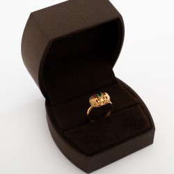 خاتم ذهب عيار 21