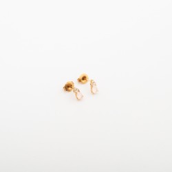 ER704 حلق ليند (روز كوارتز)