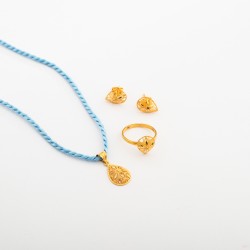 HSK2 نصف طقم للاطفال (نقشة الدمعة)