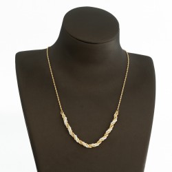 NK2106 عقد الدانة (لؤلؤ مقمّش)