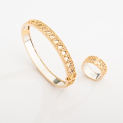 BR806 طقم دينو اسوارة و خاتم 