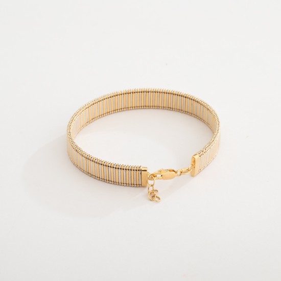 BR813 سوار لورنتس (ذهبي وَ ابيض) BR813 سوار لورنتس (ذهبي وَ ابيض)