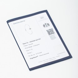 BRD22 الماسات مايا (دمعة "أخضر")