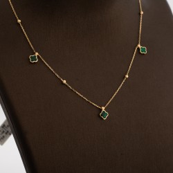 NK2074 عقد قولدفان ("بويس" الوان متعددة)