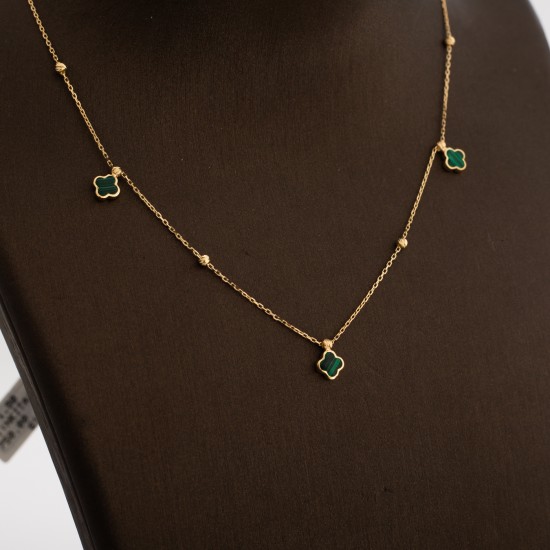 NK2074 عقد قولدفان ("بويس" الوان متعددة)