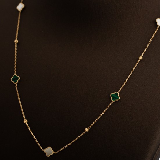 NK2076 عقد قولدفان ("تيلور" الوان متعددة)