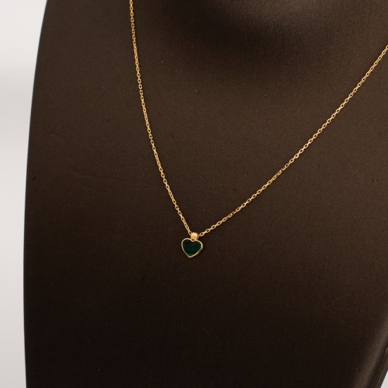 NK2077 عقد ماريان (القلب "الوان متعددة")