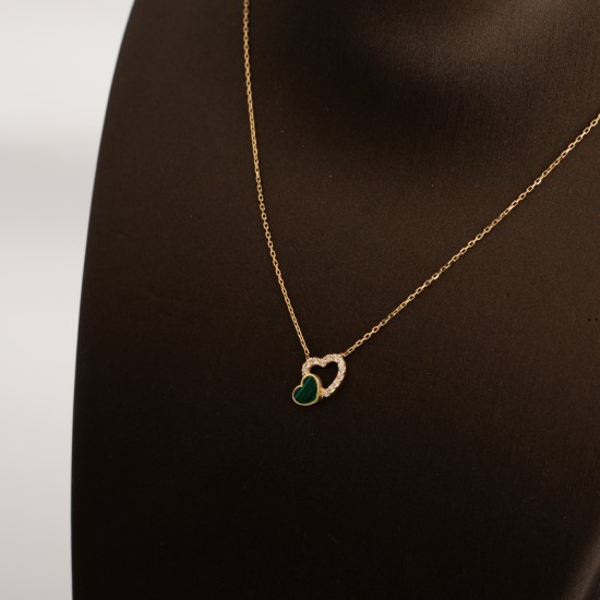 NK2067 عقد القلب ("ماريان" الوان متعددة)