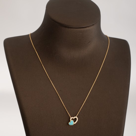 NK2067 عقد القلب ("ماريان" الوان متعددة)