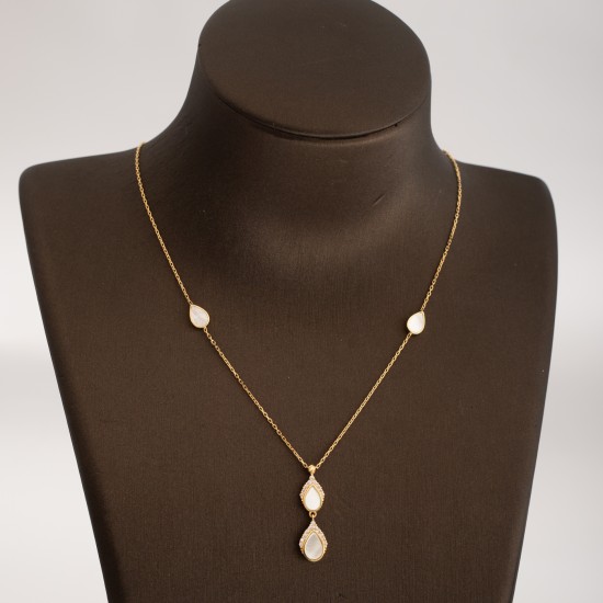 NK2073 عقد بورنس ("براون" الوان متعددة)