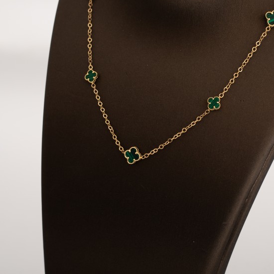 NK2075 عقد قولدفان ("بيكان" الوان متعددة)